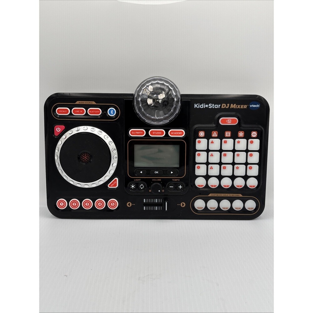 Kidi Star DJ Mixer Turntable VTech Music Toy for Kids Hip Hop Vtech DJ Mixer